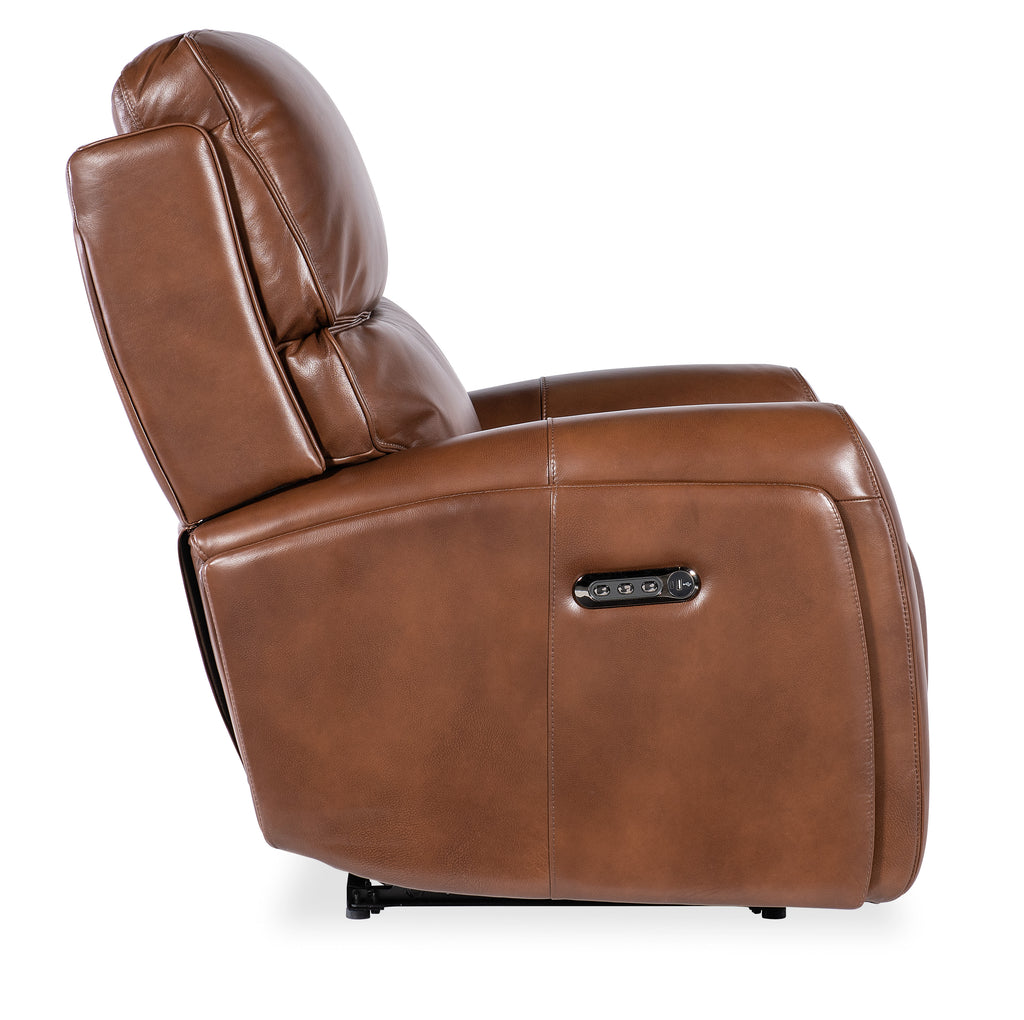 Crosby Zero Gravity Power Recliner with Power Headrest and Lumbar | Hooker Furniture - SS741-PHZL1-080