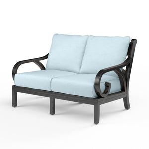 Monterey Loveseat w/ Sunbrella Fabric - Copper Finish | Sunset West - SW3001-22