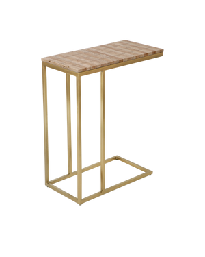 Dezi C Table - Beige | Currey & Co - 4000-0203