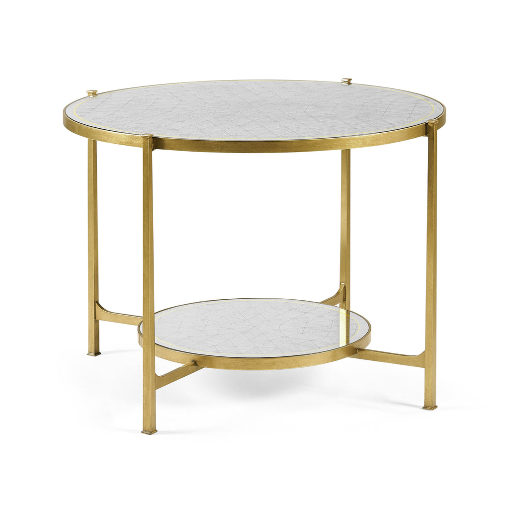 Luxe Transitional Center Table | Jonathan Charles - 494104-G