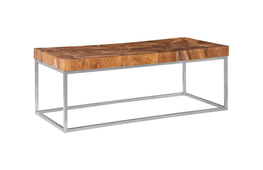 Teak Puzzle Coffee Table | Phillips Collection - ID75936