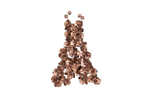 Orchid Dress Wall Art, Metal, Copper/Black | Phillips Collection - TH100862