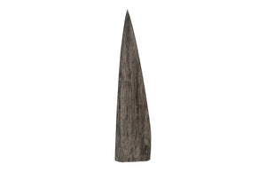Shark Tooth Sculpture, Small, Gray Stone Finish | Phillips Collection - TH92143