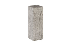 Prism Pedestal, Large, Gray Stone | Phillips Collection - TH97658