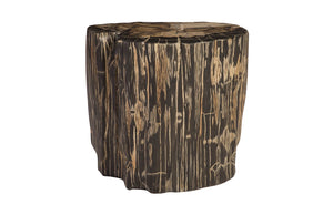 Cast Petrified Wood Stool, Resin | Phillips Collection - PH89727