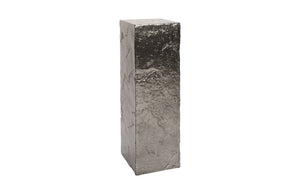 Slate Pedestal, Large, Liquid Silver | Phillips Collection - PH80685