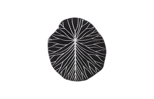 Rivulet Wall Tile, Chamcha Wood, Silver Leaf On Black | Phillips Collection - TH97717