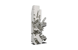 Freeform Sculpture, White, Silver Leaf | Phillips Collection - PH63351