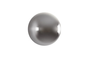 Ball On The Wall, Medium, Polished Aluminum Finish | Phillips Collection - PH60521