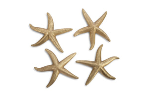 Starfish, Gold Leaf, Set Of 4, Md | Phillips Collection - PH67529