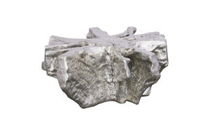 Asterisk Cast Root Coffee Table, Silver Leaf | Phillips Collection - PH67496