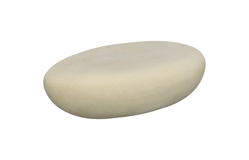 River Stone Coffee Table, Roman Stone, Large | Phillips Collection - PH64434