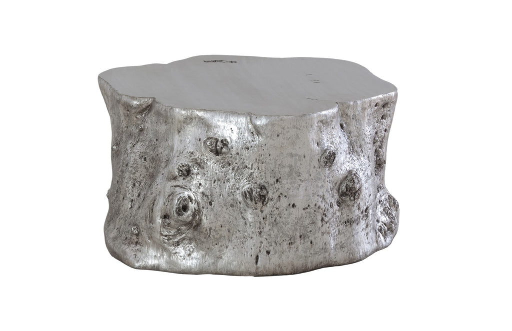 Log Coffee Table, Silver Leaf | Phillips Collection - PH56283