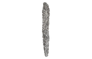 Petiole Wall Leaf, Liquid Silver, Colossal, Version A | Phillips Collection - PH89572