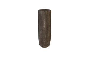 Fluted Planter, Large, Gray | Phillips Collection - PH97031