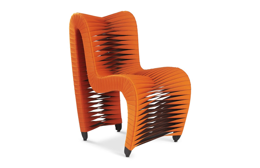 Seat Belt Dining Chair, Orange | Phillips Collection - B2061ZZ