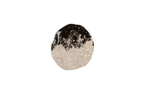 Wisp Wall Tile, Chamcha Wood, Silver Leaf On Black | Phillips Collection - TH97715
