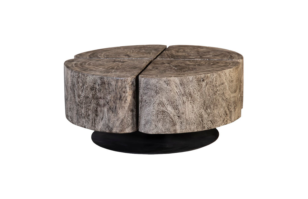 Clover Coffee Table, Gray Stone | Phillips Collection - TH105521