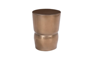 Carved Stool, Polished Bronze | Phillips Collection - PH60010