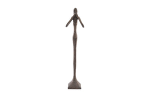 Speak No Evil Slender Sculpture, Large, Resin, Bronze Finish | Phillips Collection - PH65571