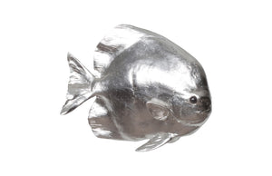 Australian Bat Fish Wall Sculpture, Resin, Silver Leaf | Phillips Collection - PH64557