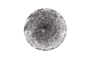 Lotus Wall Art, Silver/Black, Lg | Phillips Collection - TH96161