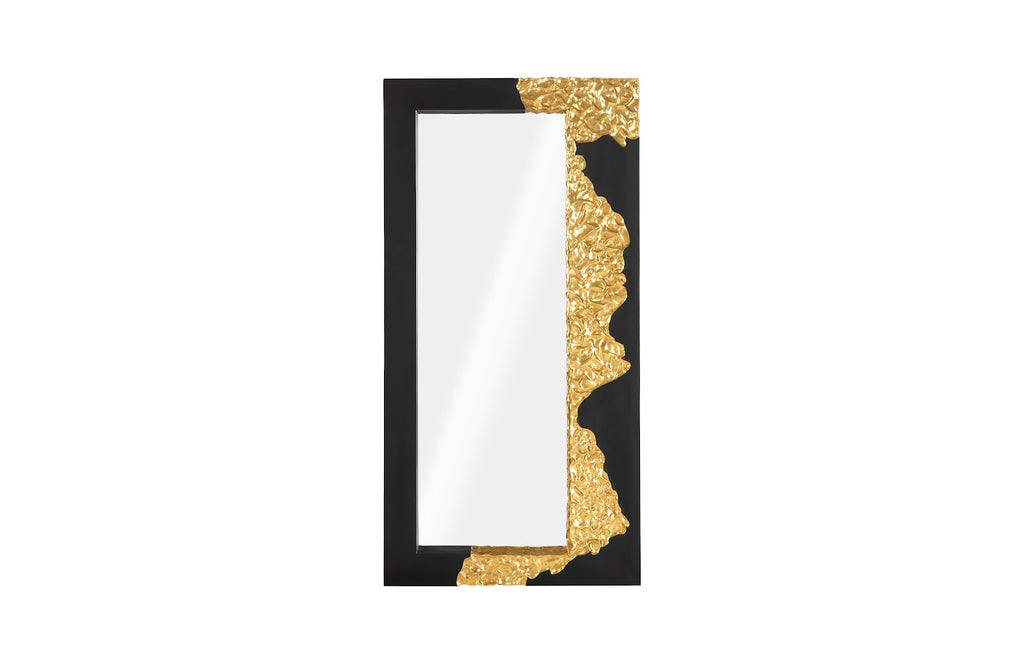 Mercury Mirror, Rectangle, Black, Gold Leaf | Phillips Collection - PH112040