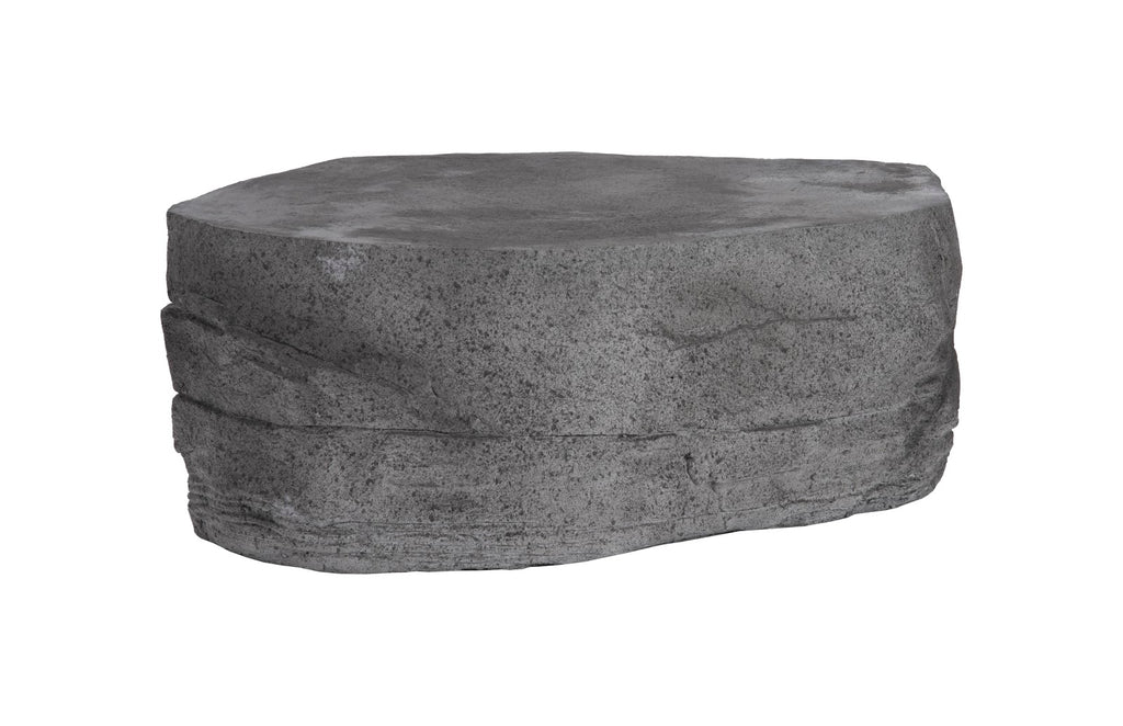 Grand Canyon Cast Coffee Table, Slate Gray, Large | Phillips Collection - PH104354