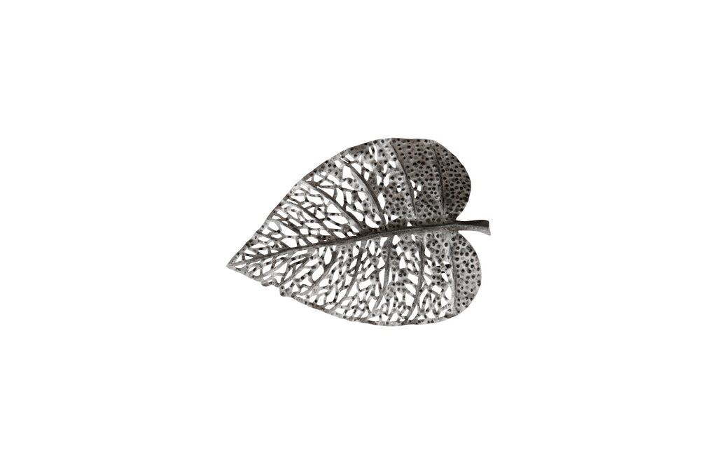 Birch Leaf Wall Art, Silver, Xs | Phillips Collection - TH108531
