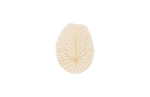 Rivulet Wall Tile, Chamcha Wood, Gold Leaf On White | Phillips Collection - TH97716