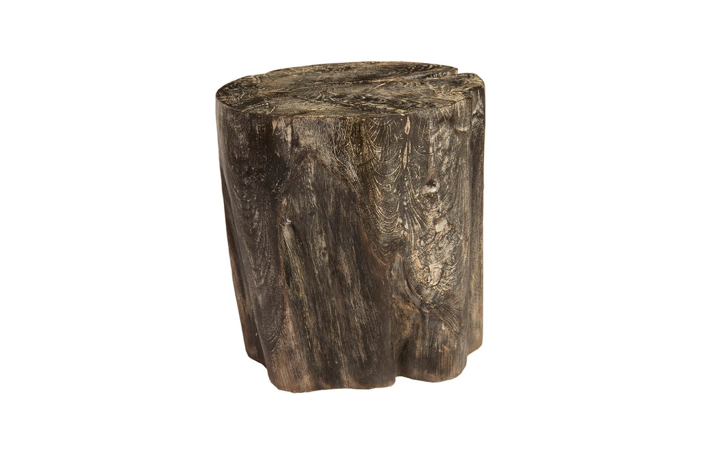 Black Wash Stool, Round | Phillips Collection - ID85089