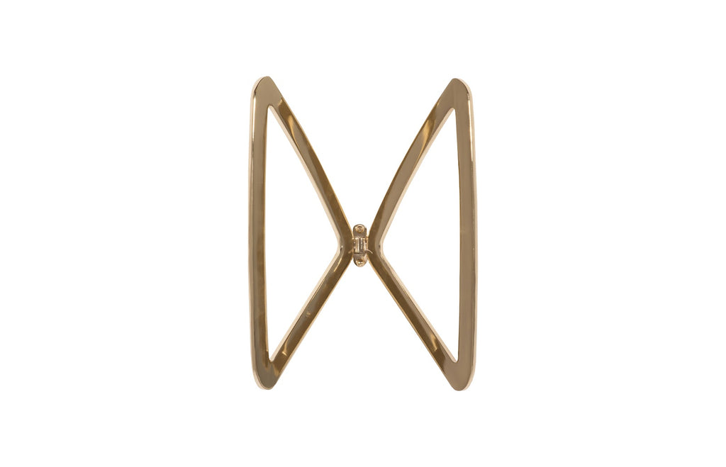 Butterfly Wall Art, Plated Brass Finish | Phillips Collection - CH72537