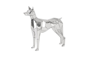 Crazy Cut Dog, Stainless Steel, Silver | Phillips Collection - PH97073