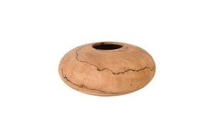 Lightning Vase, Mango Wood, Low 13"-14"Dia | Phillips Collection - TH97711