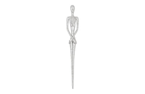 Lottie Wall Sculpture, Resin, Silver Leaf | Phillips Collection - PH95574