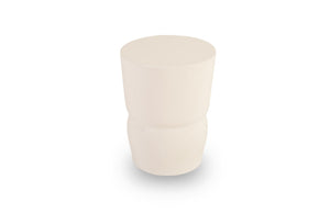 Carved Stool, Gel Coat White | Phillips Collection - PH67724