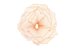 Poppy Flower Wall Art, Copper, Lg | Phillips Collection - TH95114