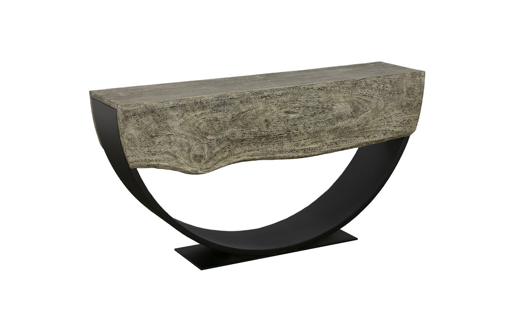 Arc Console Table, Gray Stone, Double Sided | Phillips Collection - TH113015