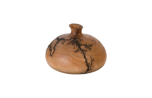 Lightning Vase, Mango Wood, Short | Phillips Collection - TH97707