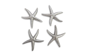 Starfish, Silver Leaf, Set Of 4, Sm | Phillips Collection - PH67528