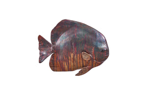 Australian Bat Fish Wall Sculpture, Resin, Copper Patina Finish | Phillips Collection - PH100653