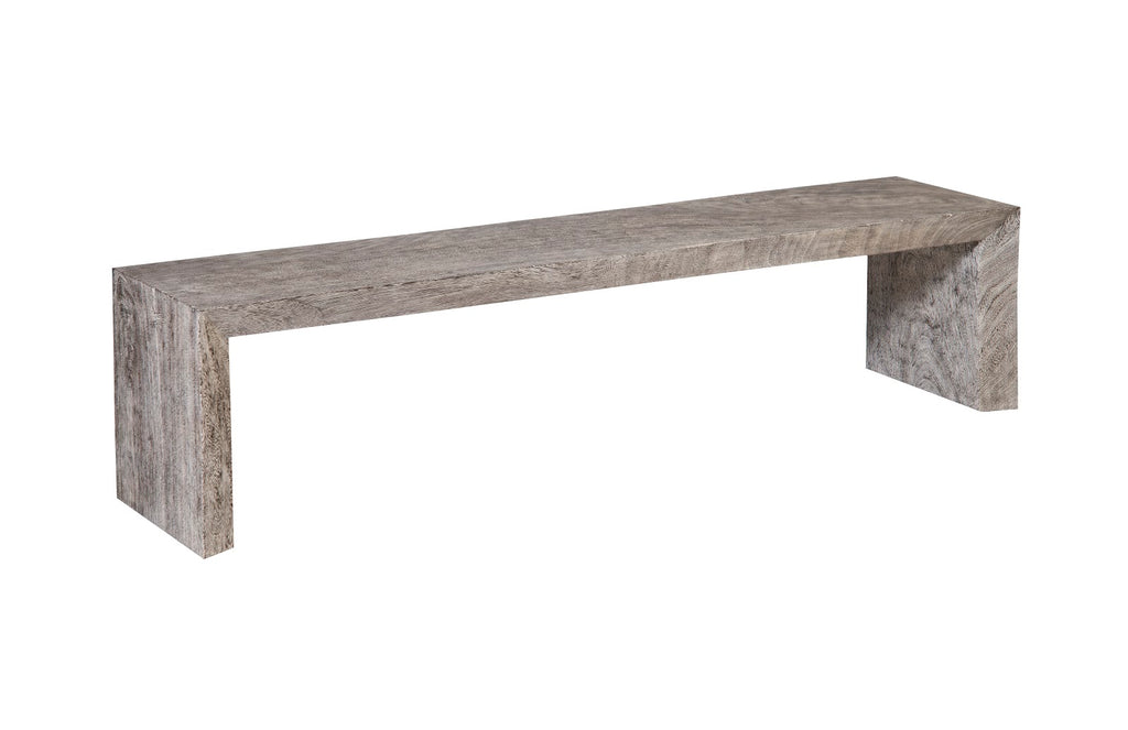 Waterfall Bench, Gray Stone | Phillips Collection - TH101895