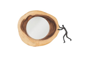 Atlas Crosscut Mirror, Small, Right Side Full Body | Phillips Collection - TH101641