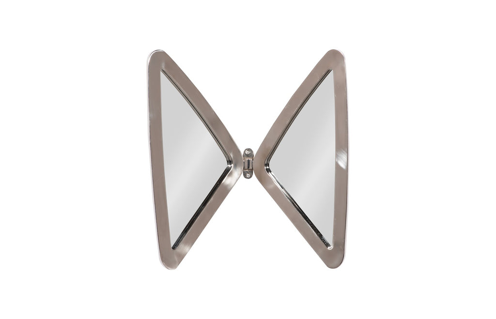 Butterfly Mirror, Stainless Steel | Phillips Collection - CH72533