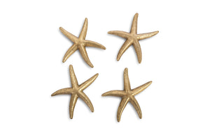 Starfish, Gold Leaf, Set Of 4, Sm | Phillips Collection - PH67527