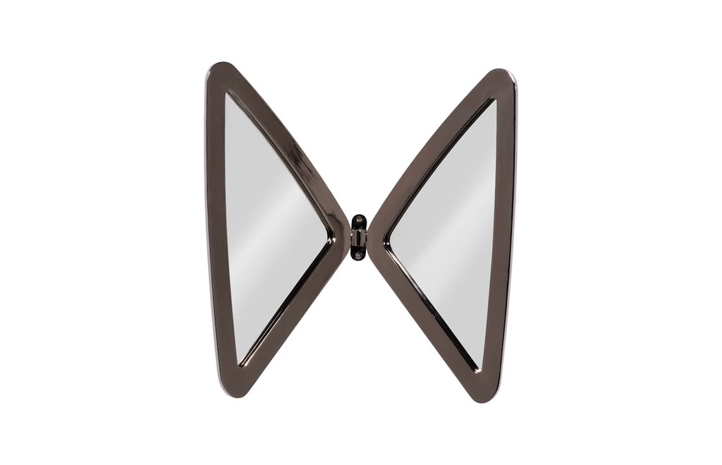 Butterfly Mirror, Plated Black Nickel | Phillips Collection - CH72535