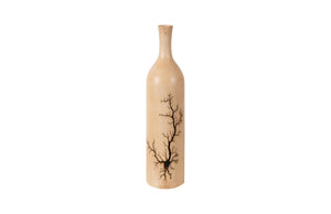 Lightning Bottle, Mango Wood, Long Neck | Phillips Collection - TH97709