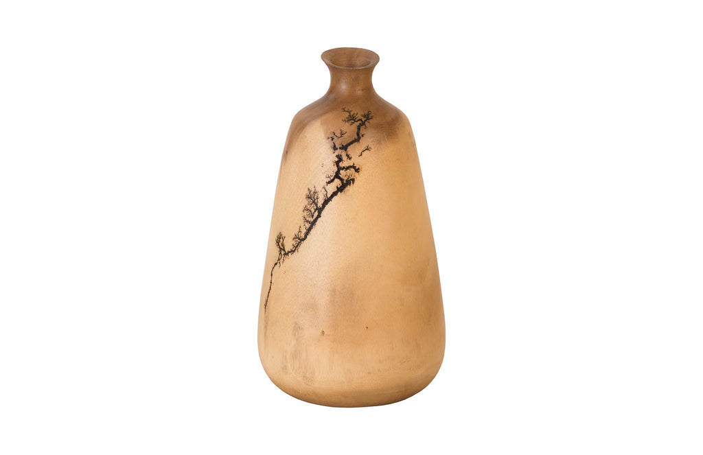Lightning Vase, Mango Wood, Tall | Phillips Collection - TH97705