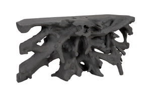 Beau Cast Root Console Table, Charcoal Stone | Phillips Collection - PH105205