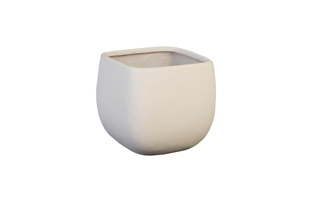 Swell Planter, Small, White | Phillips Collection - PH97028